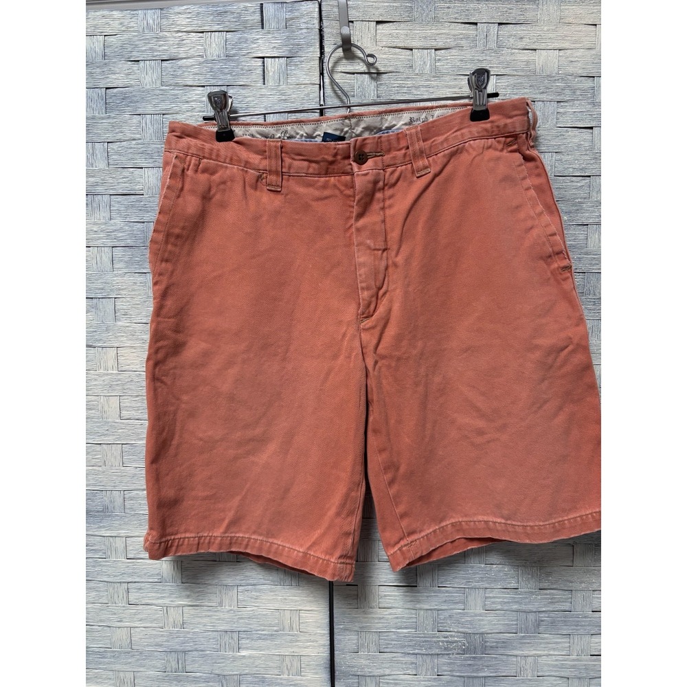 Polo Ralph Lauren 32 GI Short Fit Mens‎ Coral Orange Cotton Twill Chino Short